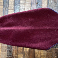 Repurposed Red Cashmere Dog Sweater - Dog Coat - FITS 4-6 Pounds LONG - Canine Cardigans