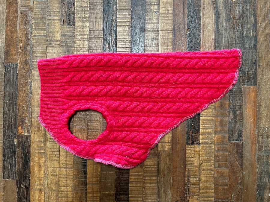 Hand Made Dog Sweater - Fits 6-10 Pounds - Tiny Dog Clothes - Small Dog Jumper - Canine Cardigans