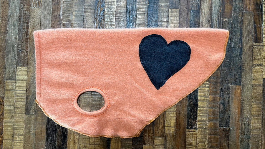 Big Dog Sweater, Cashmere Dog Shirt, Canine Cardigans, FITS 15 - 25 Pounds, Repurposed Dog Clothes