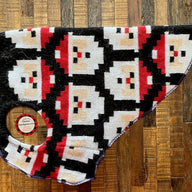 Warm BULL Dog Santa Sweater - Frenchie Clothes - Wool Dog Coat - FITS 12-18 Pounds - Canine Cardigans