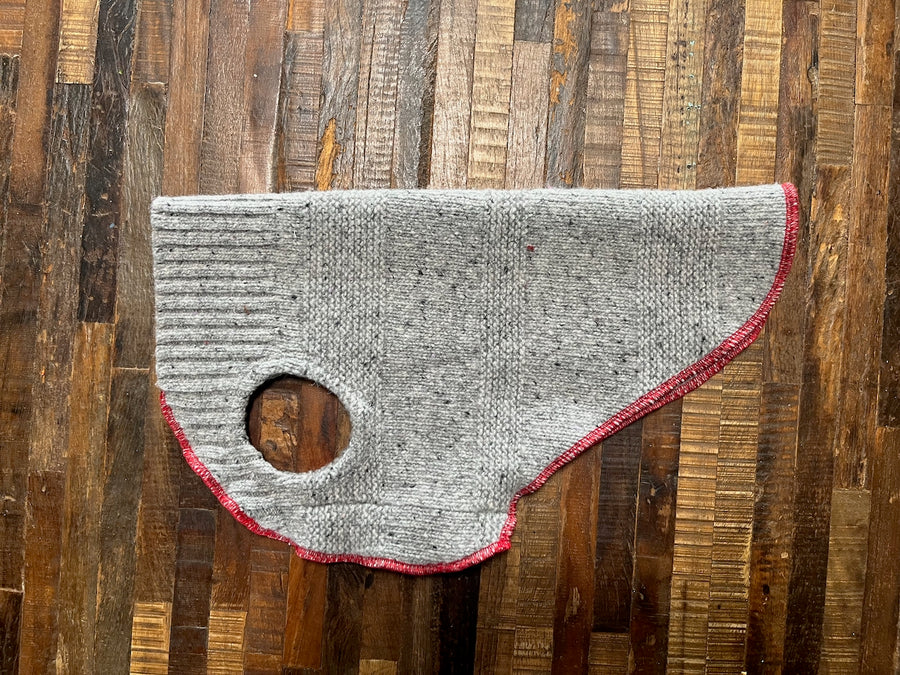 Handmade Wool/Alpaca Nylon Dog Sweater - Warm Dog Coat - FITS 15 - 25 Pounds - Canine Cardigans