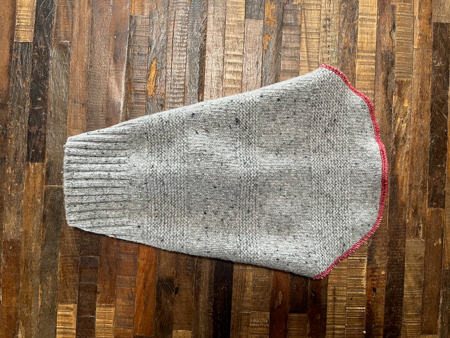 Handmade Wool/Alpaca Nylon Dog Sweater - Warm Dog Coat - FITS 15 - 25 Pounds - Canine Cardigans