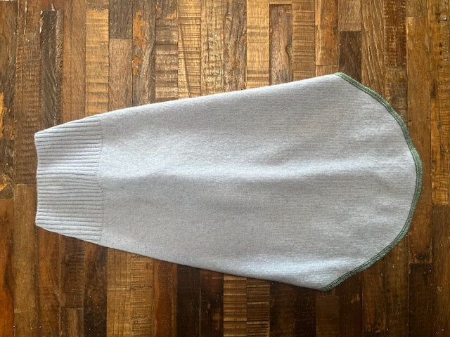 Hand Made Dog Sweater - Fits 8 - 13 Pounds LONG- Dog Clothes - Small Dog Jumper - Canine Cardigans
