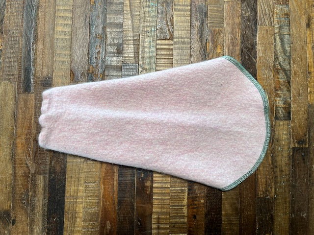Hand Made Repurposed Dog Shirt Sweater - Small Dog Clothes - FITS 4-6 Pounds - Canine Cardigans