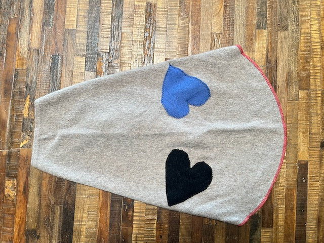 Cashmere Dog Sweater, Fancy Dog Coat, Dog Jacket, FITS 35-55 Pounds - Repurposed Petwear - Canine Cardigans