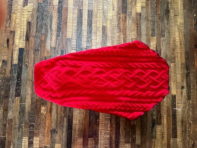 FITS 50 - 60 Pound Dog Warm Big Dog Sweater - Repurposed Dog Coat - Canine Cardigans - Upcycled - Sustainable