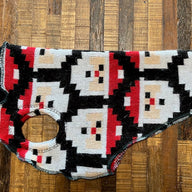 Santa Dog Sweater - Warm Dog Clothes - FITS 12 - 18 Pounds - Canine Cardigans