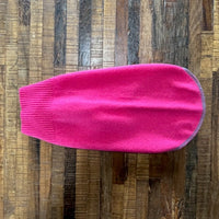 FITS 6-10 Pounds LONG - REPURPOSED Cashmere Dog Shirt - Small Dog Clothes -Canine Cardigans