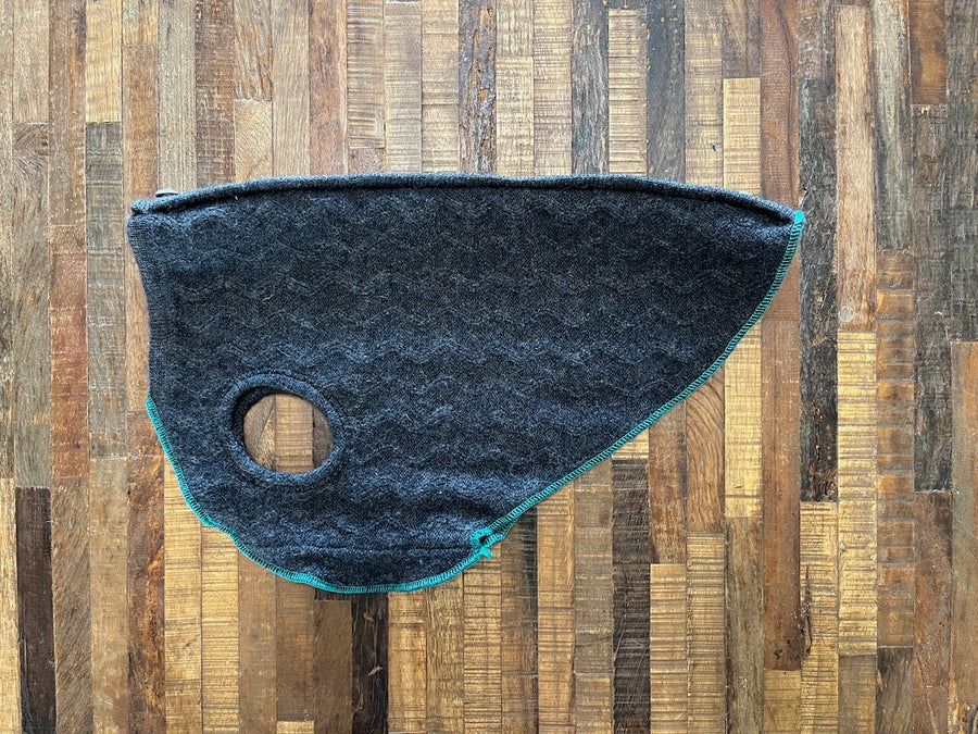 Fancy Handmade Dog Sweater, Canine Cardigans, FITS 15-25 Pounds Repurposed Dog Clothes