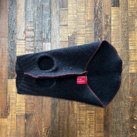 Hand Made Repurposed Dog Shirt Sweater - Small Dog Clothes - FITS 4-6 Pounds  - Canine Cardigans