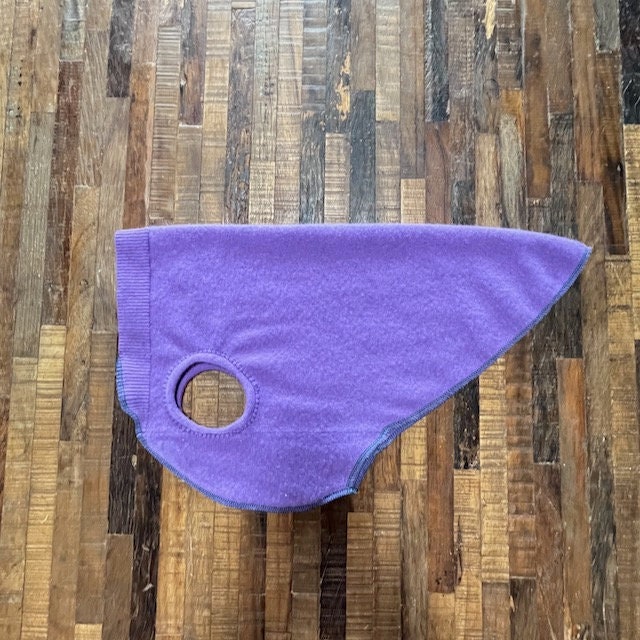 Warm Handmade Dog Sweater, Canine Cardigans, FITS 15-25 Pounds Repurposed Dog Clothes