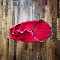 FITS 8-13 Pound Dog RED Cashmere Dog Sweater - Warm Dog Shirt - Canine Cardigans
