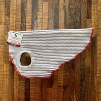 Handmade LIGHT BLUE Dog Sweater - Warm Dog Coat - Canine Cardigans - FITS 12-18 Pound Dog - Repuposed - Upcycled