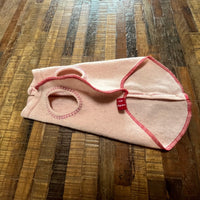 Hand Made Repurposed Dog Shirt Sweater - Small Dog Clothes - FITS 4 - 6 Pounds  - Canine Cardigans