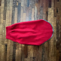 FITS 8-13 Pound Dog RED Cashmere Dog Sweater - Warm Dog Shirt - Canine Cardigans