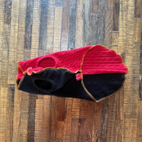 Small Dog Sweater , Upcycled Dog Clothes,  FITS 6-10 Pounds Long, Canine Cardigans