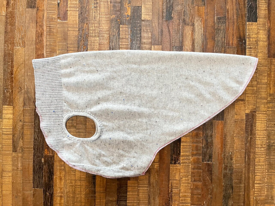 Cotton Vegan Repurposed Handmade Dog Shirt -  FITS 25-40 Pounds - Canine Cardigans