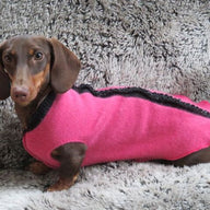 Handmade Warm Wool Dog Coat, Little Dog Shirt,  FITS 1-3 Pounds, Canine Cardigans