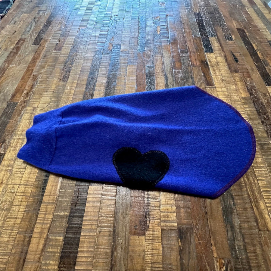 Hand Made Dog Sweater - Fits 12 - 18 Pounds LONG-  Dog Clothes - Small Dog Jumper - Canine Cardigans