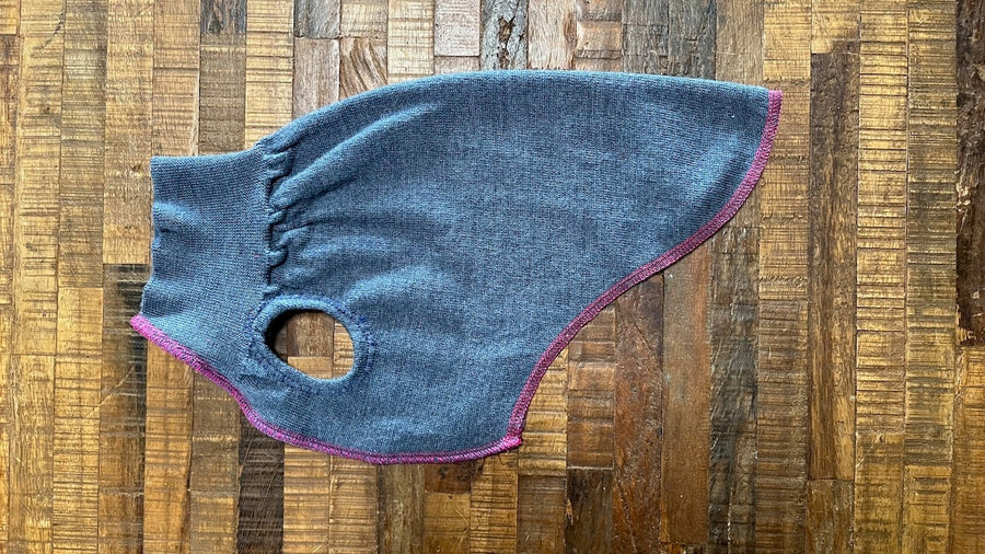 Soft Handmade  Dog Sweater - FITS 8-13 Pounds - Soft Dog Coat - Canine Cardigans