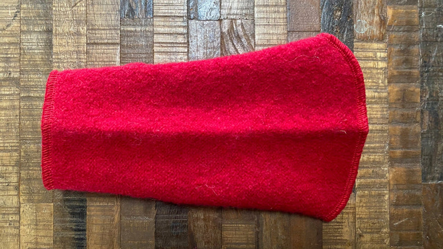 Hand Made RED Warm Wool Dog Coat, Little Dog Shirt, FITS 2-5 Pounds  Canine Cardigans