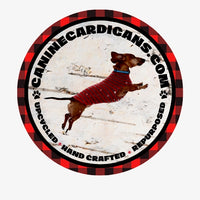 Dog Sweater, Cashmere Dog Shirt, Canine Cardigans, FITS 4-6 Pounds, Repurposed Dog Clothes