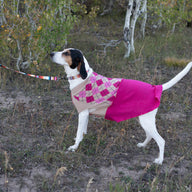 Soft Handmade  Dog Sweater - FITS 35-55 Pounds - Soft Dog Coat - Canine Cardigans