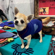 FITS 8 - 13 Pound Dog, Warm Merino Wool Pet Sweater  -  Canine Cardigans