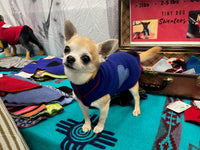 FITS 8 - 13 Pound Dog, Warm Merino Wool Pet Sweater  -  Canine Cardigans