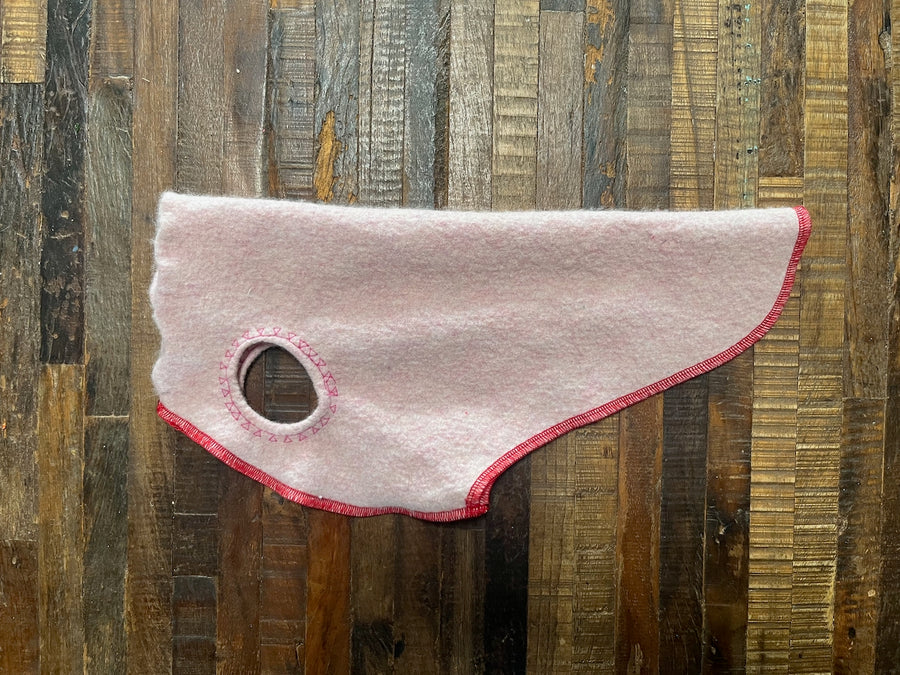 Hand Made Dog Clothes from Repurposed Sweater Dog Shirt - Little Dog Sweater - FITS 6-10 Pounds LONG - Canine Cardigans