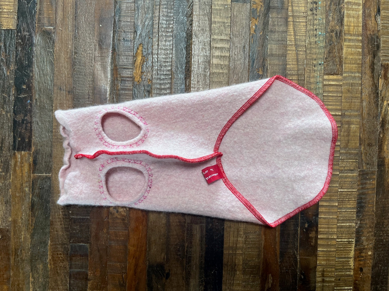 Hand Made Dog Clothes from Repurposed Sweater Dog Shirt - Little Dog Sweater - FITS 6-10 Pounds LONG - Canine Cardigans