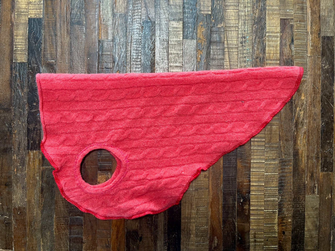 Cashmere Dog Sweater , Upcycled Dog Clothes,  FITS 25 - 40 Pound Dog, Canine Cardigans