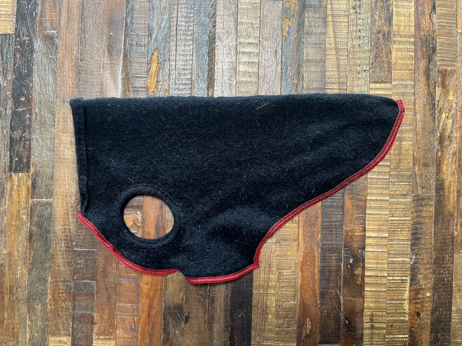Handmade Big Dog Sweater - Repurposed Sweater Dog Coat - FITS 8 - 13 Pounds LONG  - Canine Cardigans