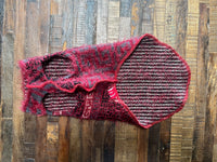 Handmade Acrylic Dog Shirt - Little Dog Sweater - FITS 4 - 6 LONG Pounds - Canine Cardigans