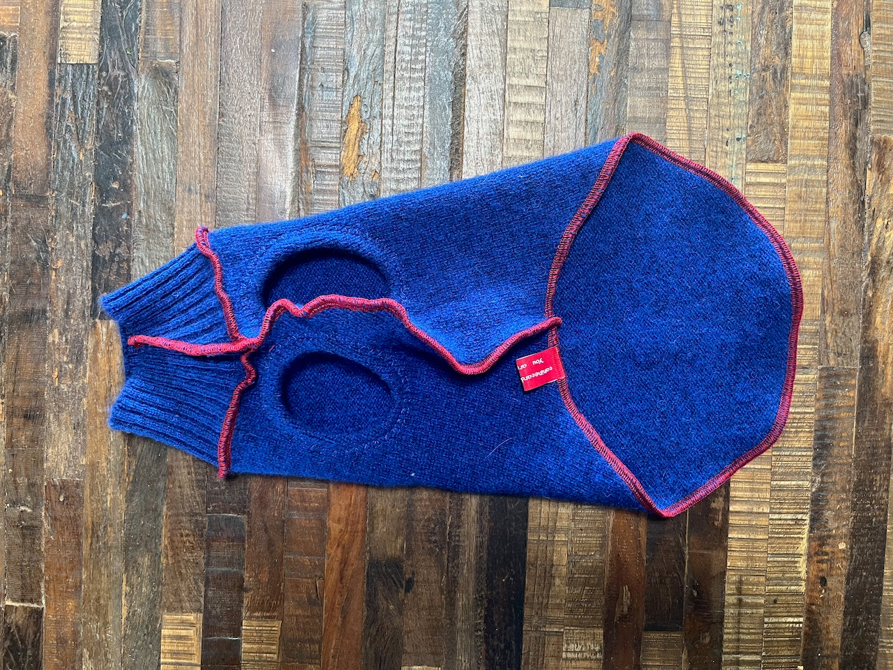 Handmade Wool Dog Sweater - Winter Dog Shirt - FITS 12-18 Pounds Long - Canine Cardigans
