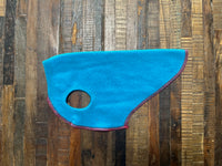 Hand Made Repurposed Dog Shirt Sweater - Small Dog Clothes - FITS 4 - 6 Pounds  - Canine Cardigans