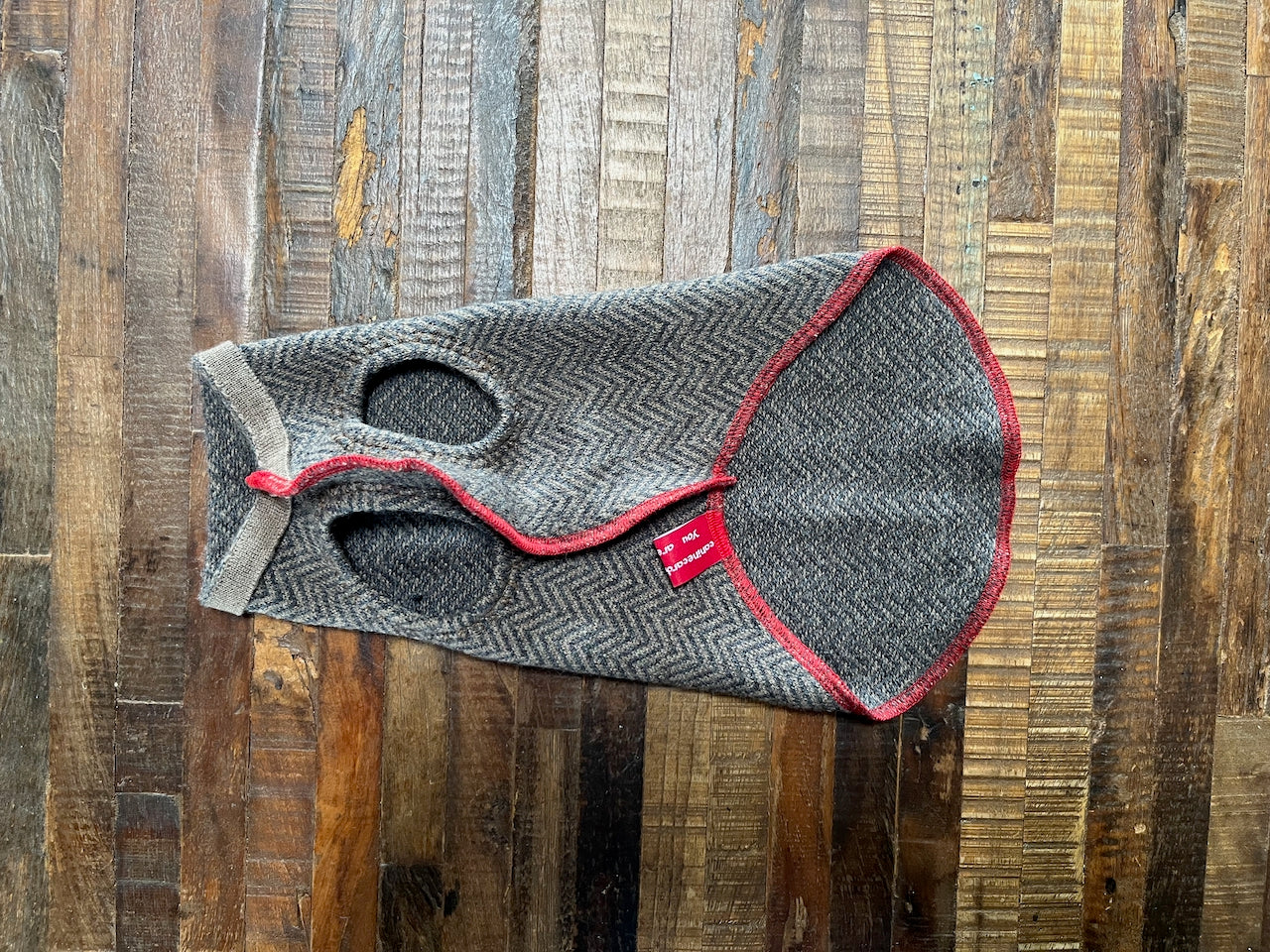 Handmade Merino Wool/Acrylic  Dog Shirt - Little Dog Sweater - FITS 6- 10  - Canine Cardigans