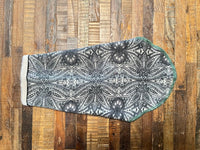 Hand Made Dog Sweater - Warm Dog Coat - Canine Cardigans -  FITS 4-6  Pounds LONG - Repuposed - Upcycled