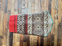 Handmade Wool Dog Shirt - Little Dog Sweater - FITS 4-6 Pounds - Canine Cardigans