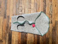 Handmade Cashmere Dog Sweater, Canine Cardigans, FITS 4-6 Pounds Repurposed Dog Clothes