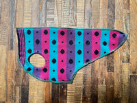 Handmade Wool Dog Shirt - Little Dog Sweater - FITS 4-6 Pounds Long - Canine Cardigans