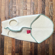 Handmade Big Dog Sweater - Repurposed Sweater Dog Coat - FITS 4-6 Pounds LONG  - Canine Cardigans