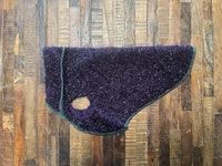 Handmade FITS 6-10 Pounds - Sparkly Purple Dog Sweater- Small Dog Clothes - Canine Cardigans