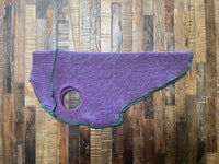 FITS 4 - 6 Pounds LONG - Hand Made from Repurposed Sweater Dog Shirt - Little Dog Sweater  - Canine Cardigans