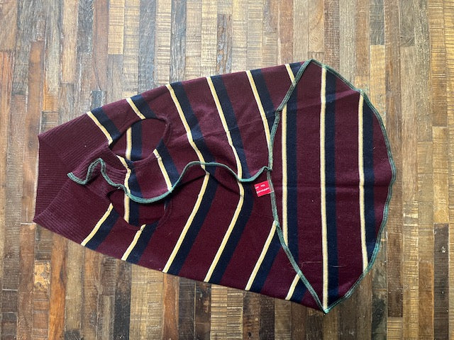FITS 35 - 55 Pounds Dog Sweater - Repurposed Wool Dog Coat Canine Cardigans