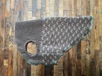 Dog Sweater, Wool Dog Shirt, Canine Cardigans, FITS 15 - 25 Pounds, Repurposed Dog Clothes