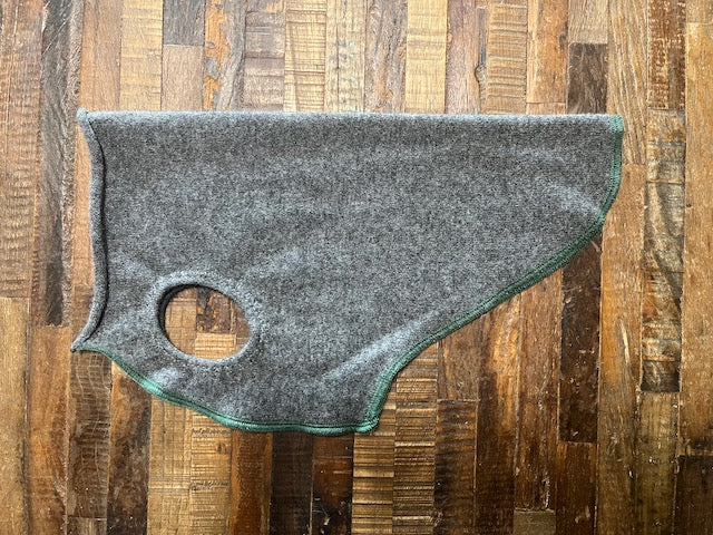 Gray Cashmere  Dog Sweater - FITS 6 - 10 Pounds - Soft Dog Coat - Canine Cardigans
