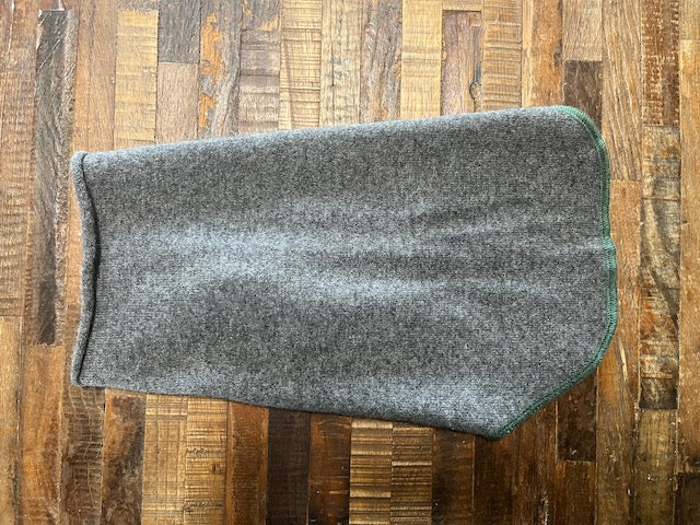 Gray Cashmere  Dog Sweater - FITS 6 - 10 Pounds - Soft Dog Coat - Canine Cardigans