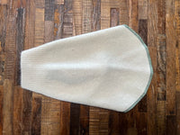 Beautiful Handmade Dog Sweater - Dog Coat - FITS 6 - 10  Pounds - REPURPOSED - Upcycled -  Canine Cardigans