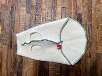 Beautiful Handmade Dog Sweater - Dog Coat - FITS 6 - 10  Pounds - REPURPOSED - Upcycled -  Canine Cardigans